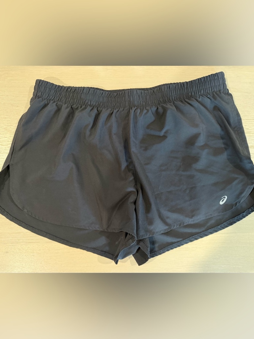 Asics Black Women's Athletic Running Shorts XL